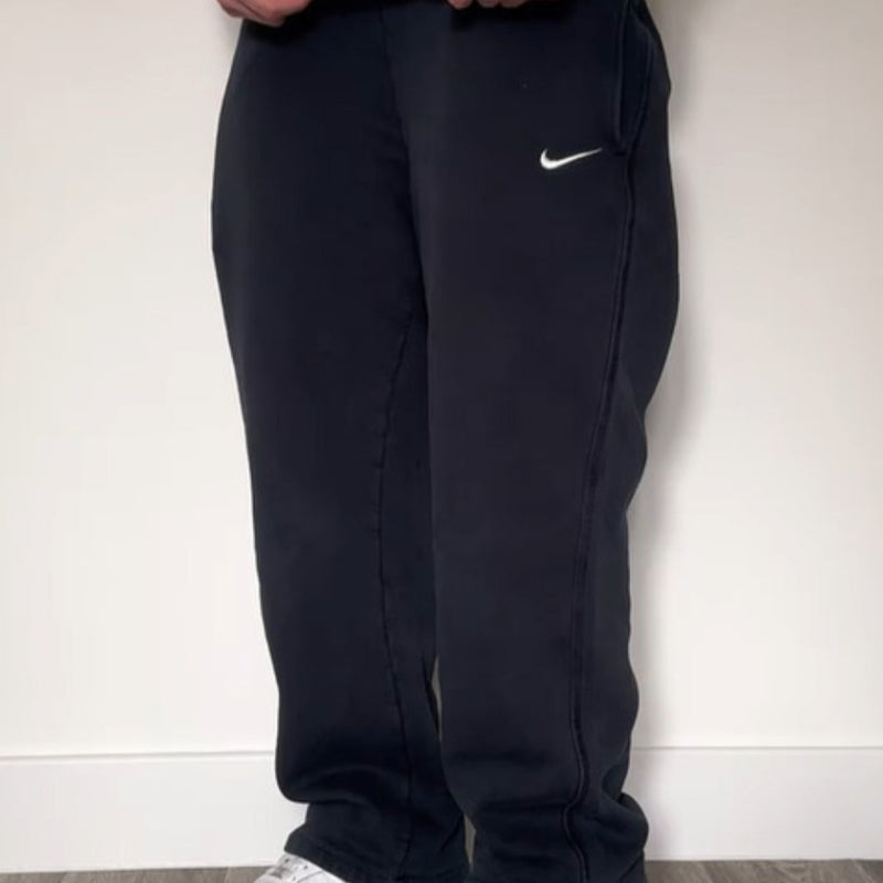 SİYAH EŞOFMAN BAGGY  2 İplik KUMAŞ